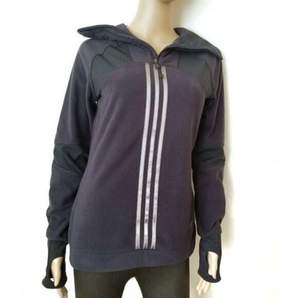 Adidas | ClimaWarm Navy Blue Fleece Pullover - Picture 1 of 7